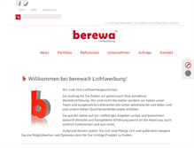 Tablet Screenshot of berewa.de